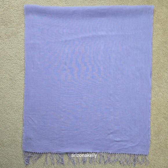 Lavender Linen Scarf Purple Charter Club - Picture 7 of 9